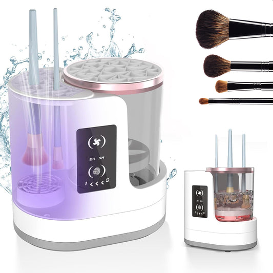 Make-up-Pinselreiniger mit Trocknungsfunktion