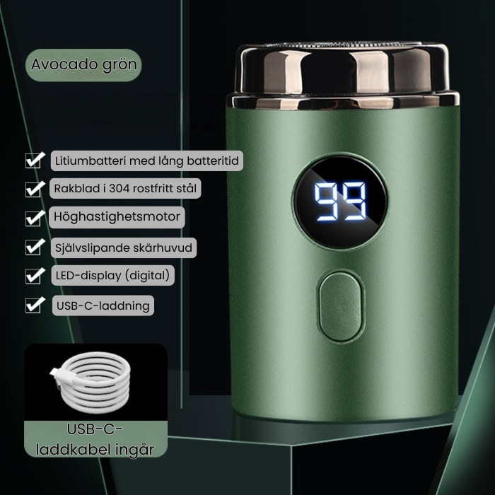 SmoothGo™ – Wiederaufladbarer Rasierer für Gesicht & Körper - Unisex