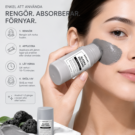 NovaPore™ - Vulkanisk Lermask Stick