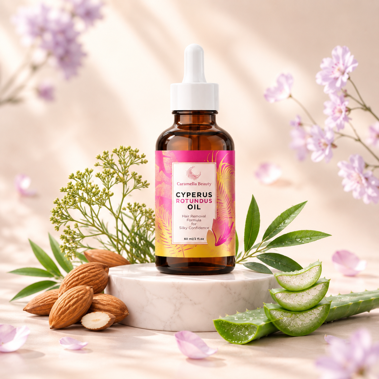 Cyperus Rotundus Öl – Seidiges Serum