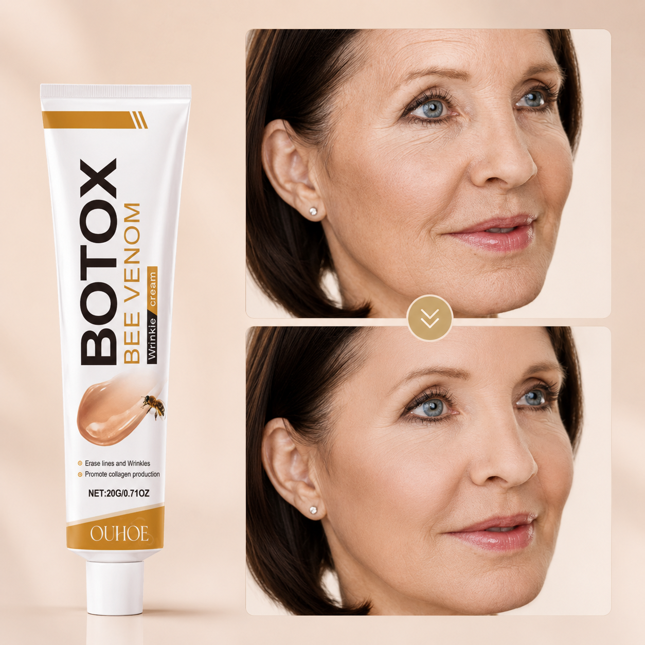 Bienengift Anti-Aging Creme – Sichtbar glattere Haut