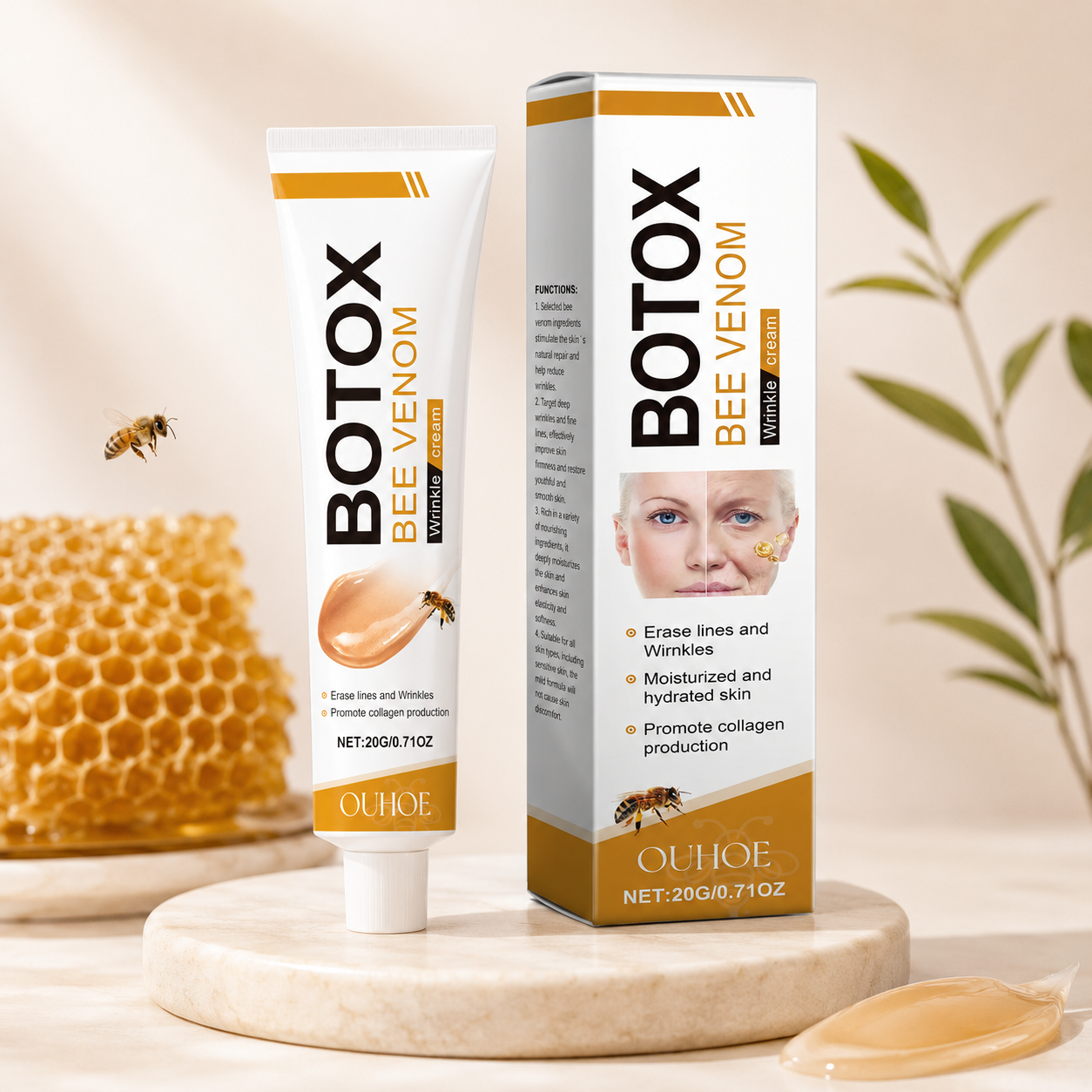 Bienengift Anti-Aging Creme – Sichtbar glattere Haut