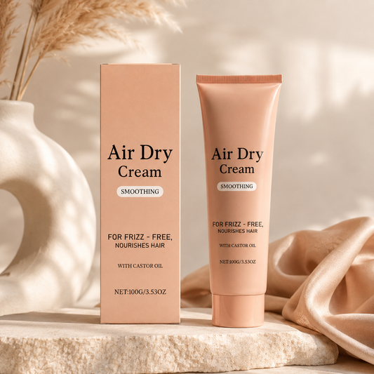 Haarglättende Pflegecreme