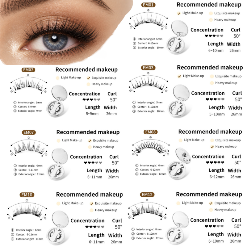 Magnetische Wimpern – Natürliche Eleganz ohne Kleber