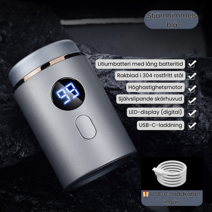 SmoothGo™ – Wiederaufladbarer Rasierer für Gesicht & Körper - Unisex