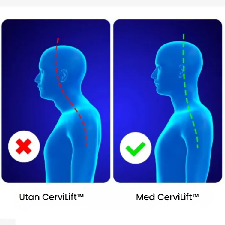 CerviLift™ – Premium Nackenmassagekissen mit Wärme- & Liftfunktion